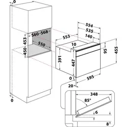 مایکروویو ویرپول توکار مدل AMW 506/NB - ایران ویرپول