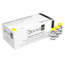 کوکتل سفید کننده پوست مدل درماوایتنینگ ساخت ایتالیا برند Derma2.0