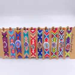 پابند و دستبند بافتنی صدفی  6542