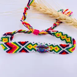 پابند و دستبند بافتنی صدفی  6542