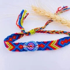 پابند و دستبند بافتنی صدفی  6542