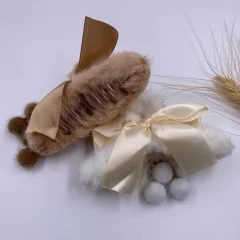 پابند و دستبند بافتنی زنجیردار  6540