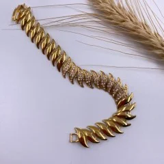 پابند و دستبند بافتنی زنجیردار  6540