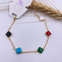 پابند و دستبند بافتنی زنجیردار  6540