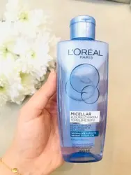 میسلار واتر آرایش پاک کن لورال LOREAL اصل(پوست نرمال تا مختلط)  7674