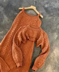 بلوز بافت قلاب بافی  16708