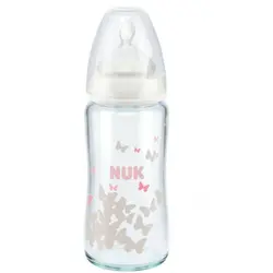 شیشه شیر پیرکس First choice بزرگ ناک NUK