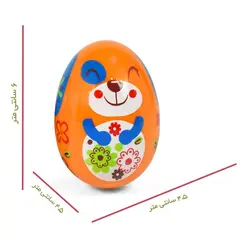 جغجغه تعادلی طرح تخم مرغ هولی تویز Hola Toys