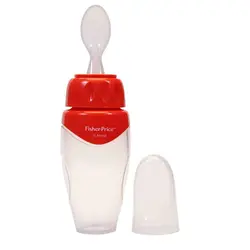 سرلاک خوری سیلیکونی قاشق دار fisherprice