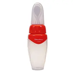 سرلاک خوری سیلیکونی قاشق دار fisherprice