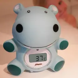 دماسنج اتاق و حمام کودک آلکتو بی بی طرح اسب آبی Alecto Baby