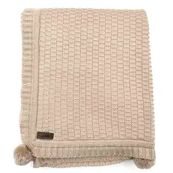 پتو نوزاد بافت دخترانه و پسرانه BBL