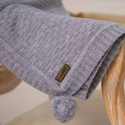 پتو نوزاد بافت دخترانه و پسرانه BBL