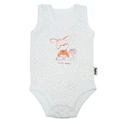 بادی رکابی نوزاد تاپ لاین طرح قاصدک Topline