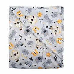 پتو کلاهدار مخمل نوزاد دولانو مدل حیوانات Dolano