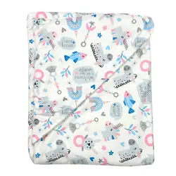 پتو کلاهدار مخمل نوزاد دولانو مدل حیوانات Dolano