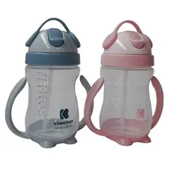 لیوان آبمیوه خوری نی دار کیکابو 300 میل Kikkaboo