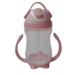 لیوان آبمیوه خوری نی دار کیکابو 300 میل Kikkaboo