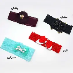 تل و هدبند دخترانه طرح تور دانتل