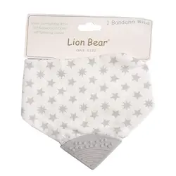 پیشبند دندانگیر نخی نوزاد Lion bear
