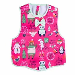 پیشبند نوزاد دخترانه طرح پاپیون کوکالو Cocalo