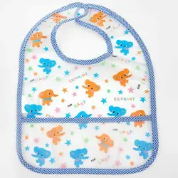 پیشبند نوزاد مشمایی دکمه دار Best baby