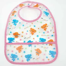 پیشبند نوزاد مشمایی دکمه دار Best baby