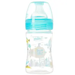 شیشه شیر Well being چیکو 150 میل آبی Chicco