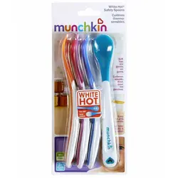 قاشق حرارتی 4 عددی نوزاد مانچکین Munchkin