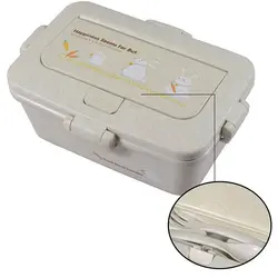 ظرف غذا کودک طرح خرگوش با قاشق و چنگال Lunch Box