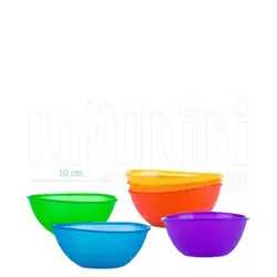 کاسه 4 عددی پلاستیکی نابی Nuby