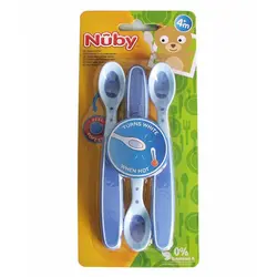 قاشق حرارتی سه عددی نابی Nuby