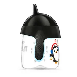 لیوان 260 میل سوپاپ دار پنگوئن مشکی فیلیپس اونت Philips Avent