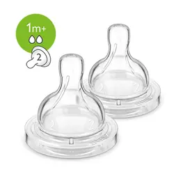 سرشیشه کلاسیک دو عددی 2 سوراخه فیلیپس اونت Philips avent