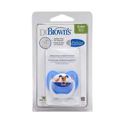 پستانک ارتودنسی پسرانه دکتر براون طرح سگ و استخوان Dr Browns