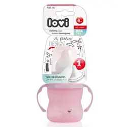 لیوان آبمیوه خوری دخترانه 150میل لاوی Lovi