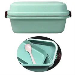 ظرف غذا ارگانیک کودک با قاشق Lunch Box
