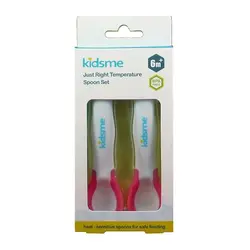 قاشق حرارتی 2 عددی کودک کیدزمی 6+ ماه Kidsme
