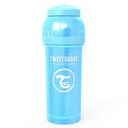 شیشه شیر تویست شیک 330 میل آبی صدفی Twistshake