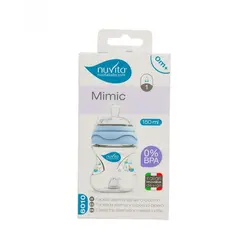 شیشه شیر خوری طلقی نوزاد نوویتا 150 میل Nuvita