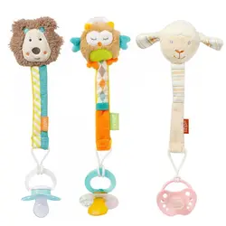 بند پستانک عروسکی بی بی فن طرح حیوانات Baby Fehn
