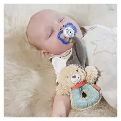 آویز پستانک عروسکی خرس بیبی فن Baby Fehn