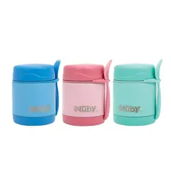 فلاسک غذای استیل دو جداره نابی 324 میل Nuby