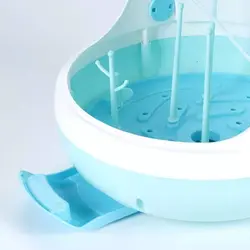 آبچکان و خشک کن لوازم نوزاد درب دار طرح خرس