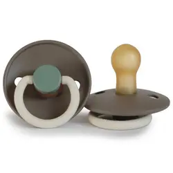 پستانک کلاسیک نوزاد فریگ طرح ساده سایز 0 تا 6 ماه FRIGG