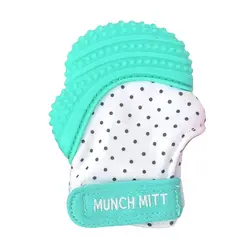 دستکش دندانگیر خالدار نوزاد Baby Teething Munch Mitt