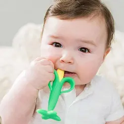 دندانگیر تمام سیلیکونی ذرت نابی Nuby