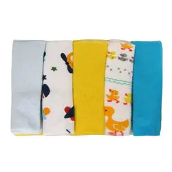 حوله دست وصورت 10 عددی نوزاد طرح اردک زرد Fashion Baby