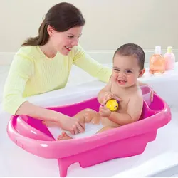 وان حمام با تور ضد لغزش فرست یرز رنگ صورتی First Years