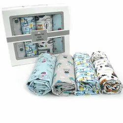 خشک کن 4 عددی نوزاد لاکی کارترز طرح جرثقیل و قایق Lucky Carters